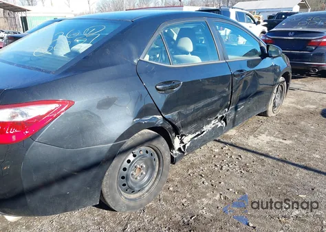 2016 Toyota Corolla Le z USA, uszkodzony, nr VIN 2T1BURHE2GC560328